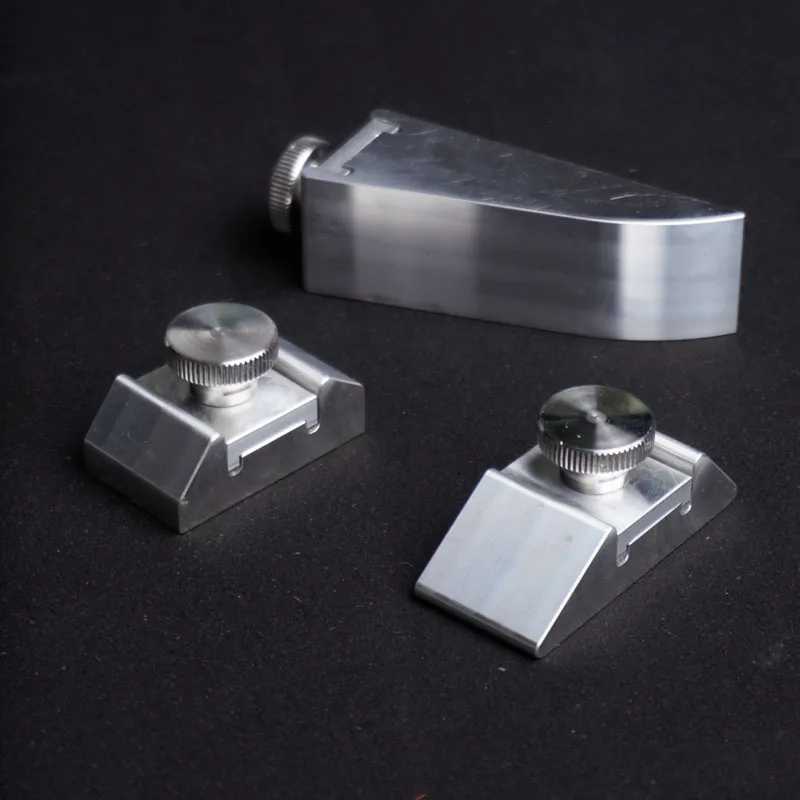 Durable Aluminum Alloy Sandpaper Rack Grinding Clip Inner Corner Plane Polishing Hand-Held Sandpaper Leather Edge Grinder