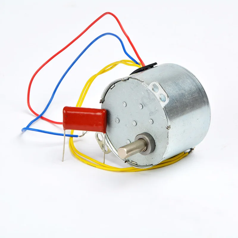 Motor síncrono de imán permanente, engranaje síncrono, 2,5 RPM, 8W, 50-KTYZ, CA 220V