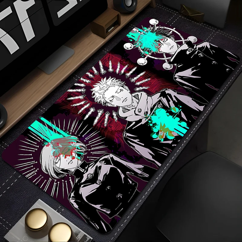 

Mouse Pad Mousepad Computer Cool Keyboard Pad Jujutsu Kaisen Mouse Mat Gamer Soft Office Carpet Table Luxury Mat Desktop Mat