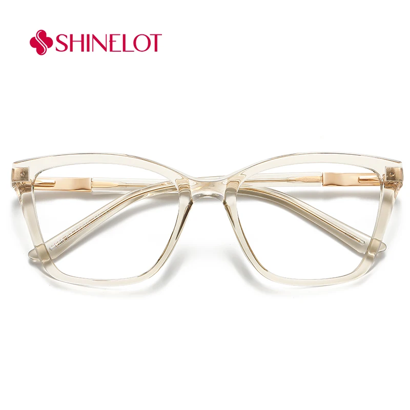 

82286 Classic Retro Cat Eye Eyeglasses Frame Eye Protection Plain Glasses Full Frame Youth Style Best-Selling Spectacles Eyewear