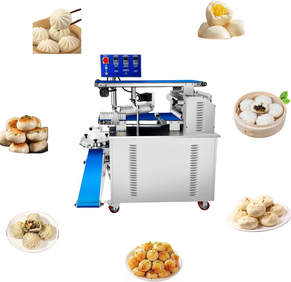 Professional Manufacture Touch Screen Style Steamed Stuffed Bao Bun Machine