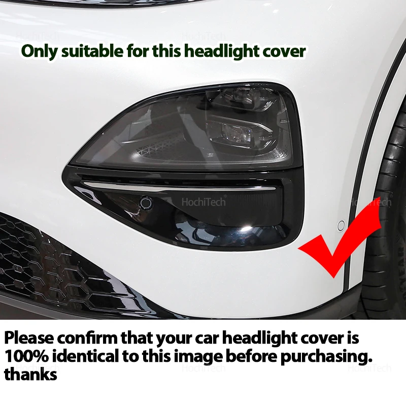 High Transparency Headlight Cover Shell for XPENG G6 F30 2023 2024 2025 2026, Durable PC Headlamp Lens Glass Cover