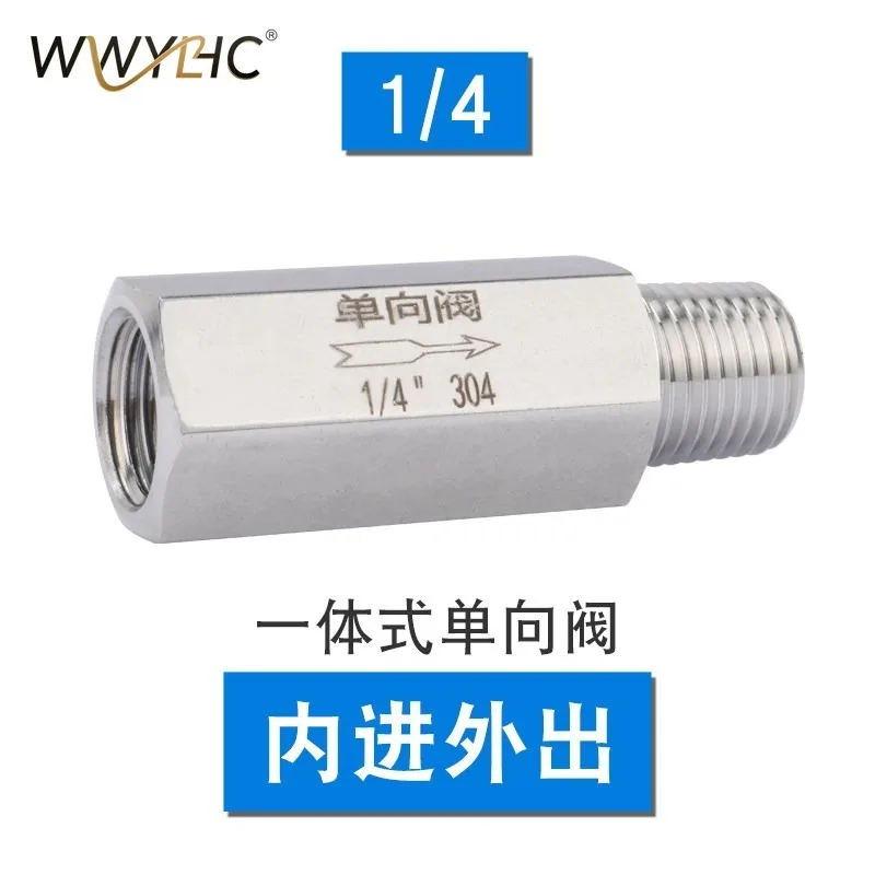 Suitable for 304 Stainless Steel Inner Wire Outer Wire Water Reverse  Pneumatic Liquid Internal and External Thread 4 Points