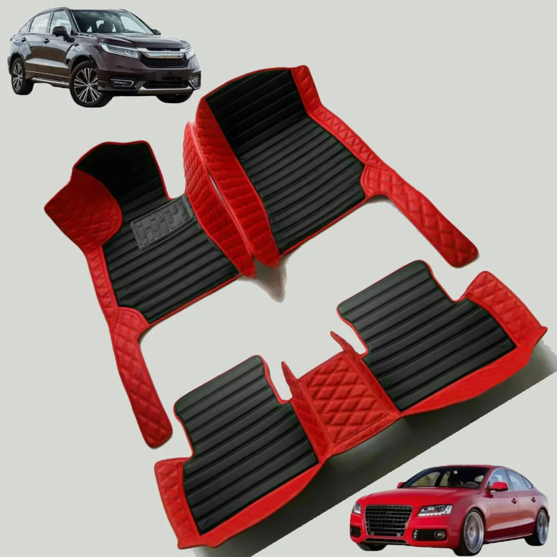 

Водонепроницаемые автомобильные коврики из искусственной кожи на заказ для Jaguar Fpace F-PACE 2015-2025 лет, автомобильные ковры, подставки для ног, аксессуары