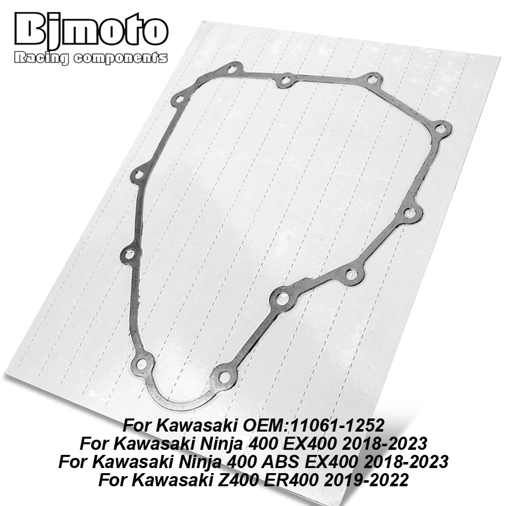 

Stator Magneto Generator Cover Gasket For Kawasaki Z400 ER400 2019-2022 Ninja 400 Ninja400 ABS EX400 2018-2023 11061-1252