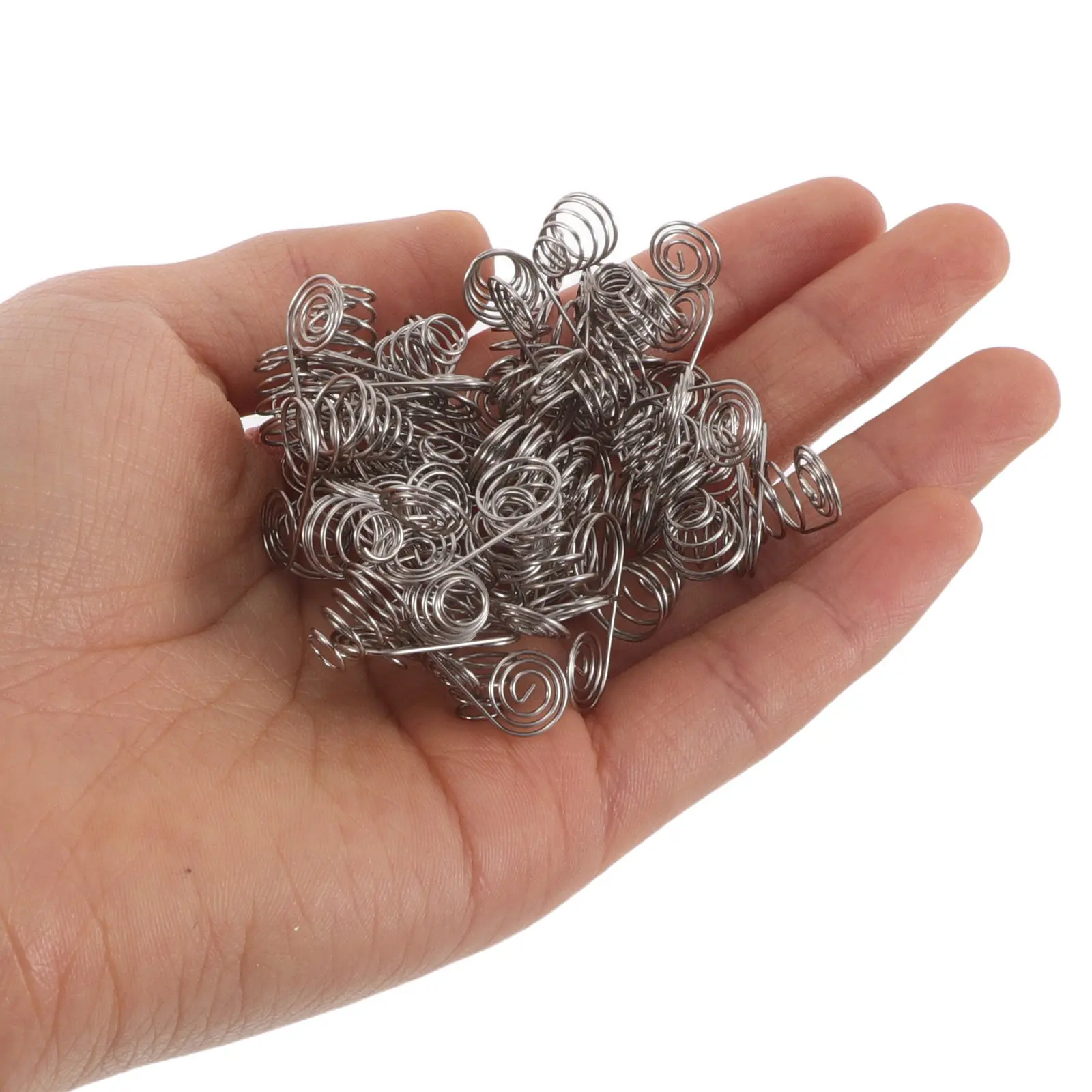 40pcs AAA Battery Spring Contacts Battery Compartment Accessories Aaa Cell Terminal Converter Clips Contact Hardware Springs