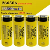 High Capacity 26650 18800mah Li-ion Rechargeable Battery Lii-50A 3.7v 26650-50A Battery for Flashlight 20A New Packing