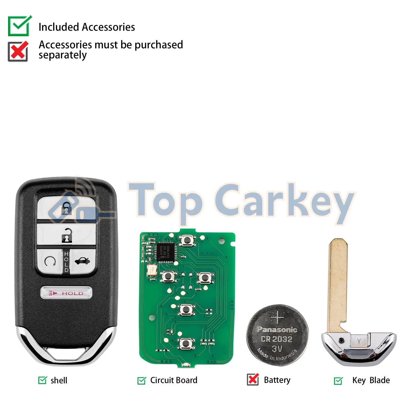 KEYDIY KD ZB10-2 ZB10-3 ZB10-4 ZB10-5 Universal Smart Key for Honda Civic Accord Fit Crider CR-V HR-V ZR-V Odyssey Elysion view 4