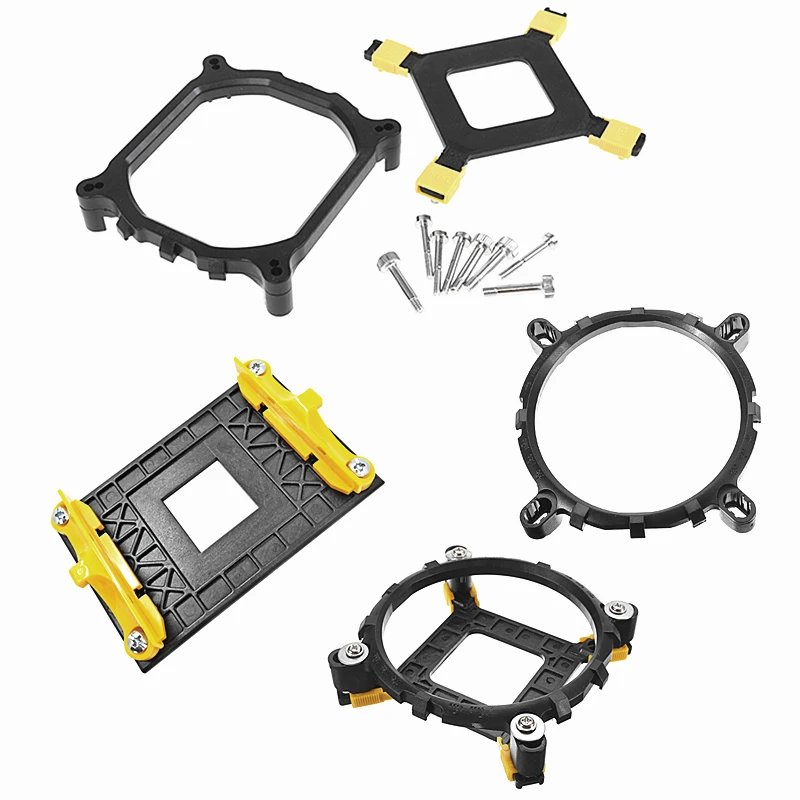 

CPU Cooler Fan Bracket Holder for Computer Motherboard LGA 775 1150 1151 1155 1156 1200 1366 1356 1700 2011 2066 X79 X99 AM3 AM4