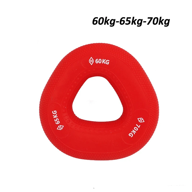 Silicone Hand Muscle Strengthener Ring Arm Carpal Strength Exerciser Hand Grip Finger Wrist Expander Workout Gripper 220LBS