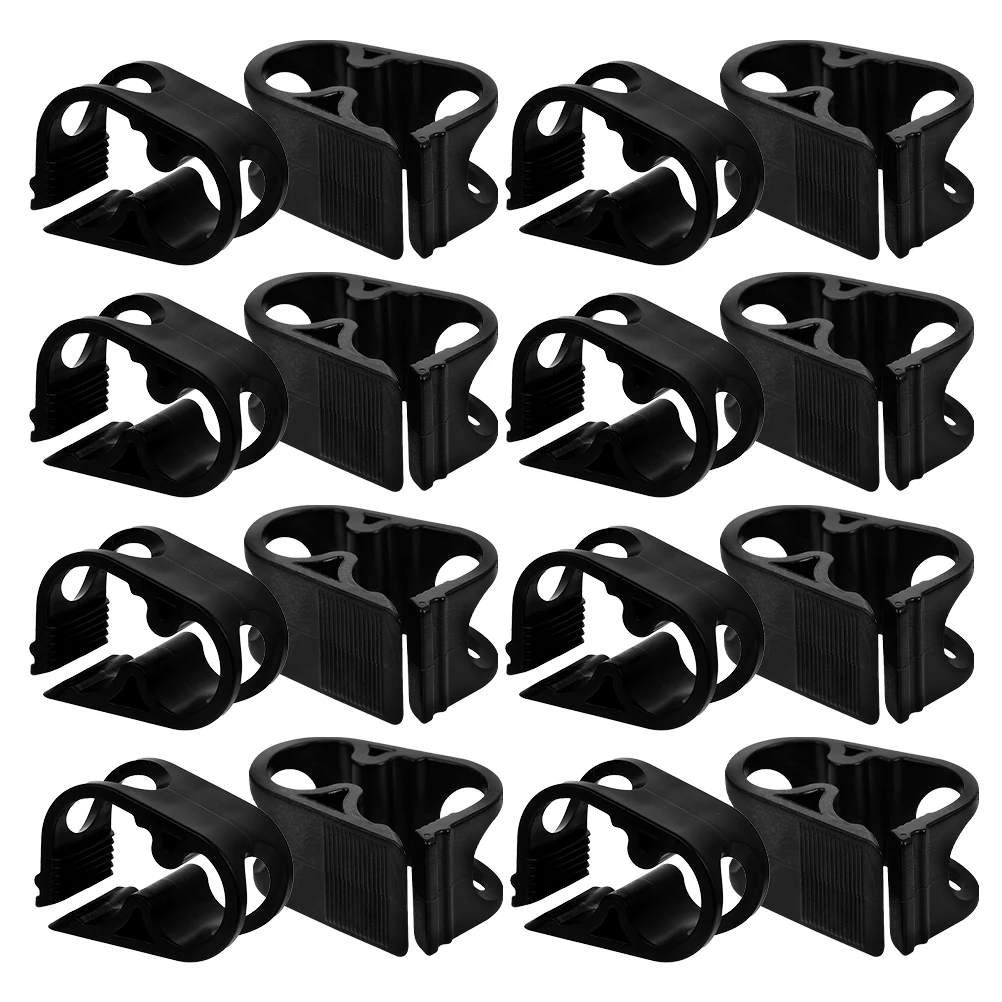 

20 Pcs 1/4 inch to 1/2 inch Black Flow Control Clamps Hose Shut Off Valve Tube Pinch for Lab Garden Aquarium