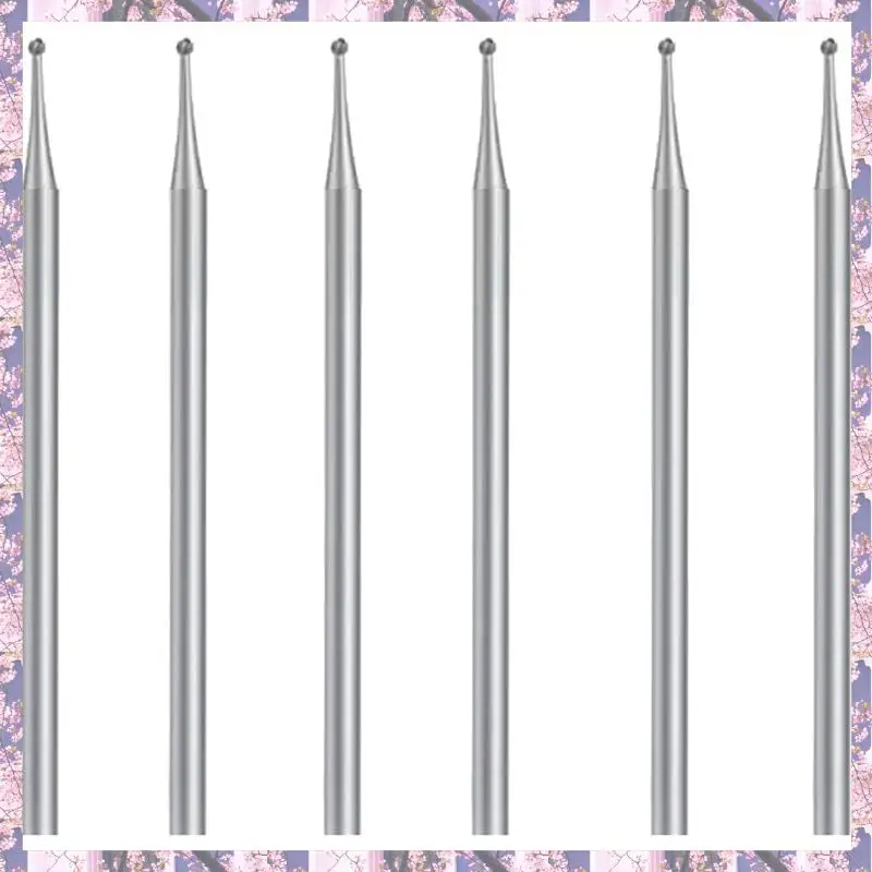 مجموعة أدوات نحت المجوهرات مكونة من 6 قطع من تريند 2025، 3/32 بوصة، لقم نحت المجوهرات (1.5 مم) سهلة الاستخدام