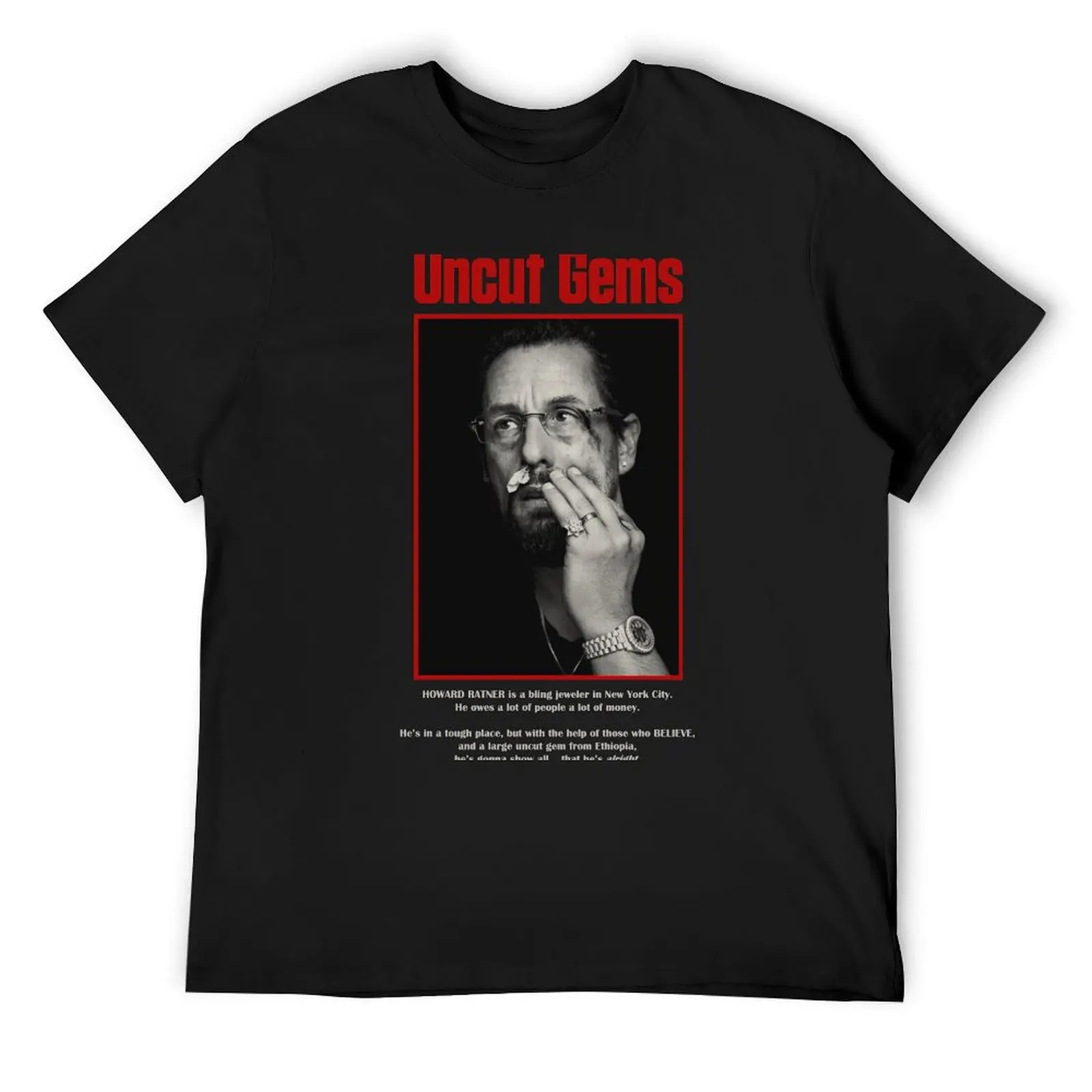 

UNCUT GEM T-Shirt vintage t shirts Funny t-shirt valentines clothes men t shirts