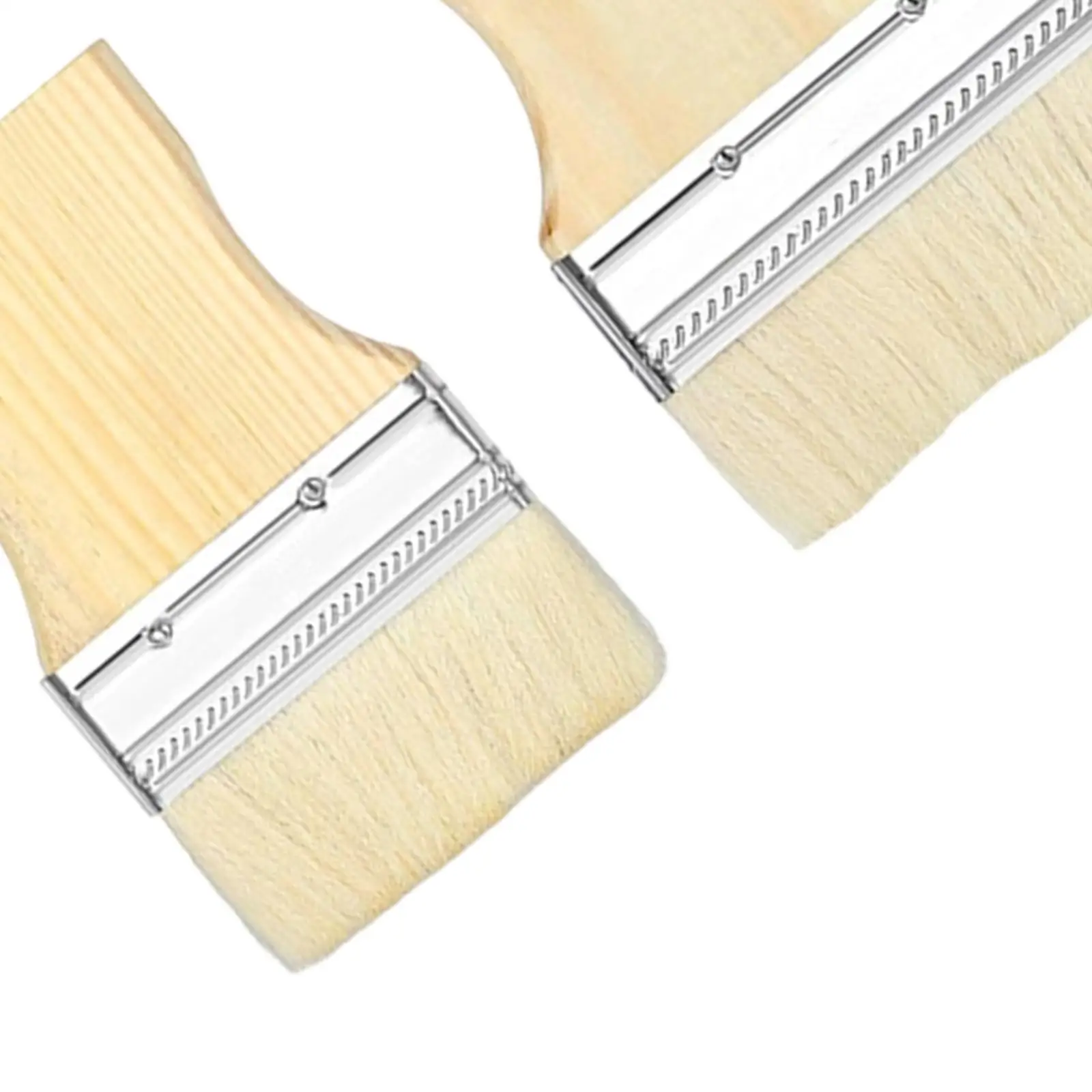 3x Flat Paddle Paint Brushes Paint Tools for Home Improvement Table Chair