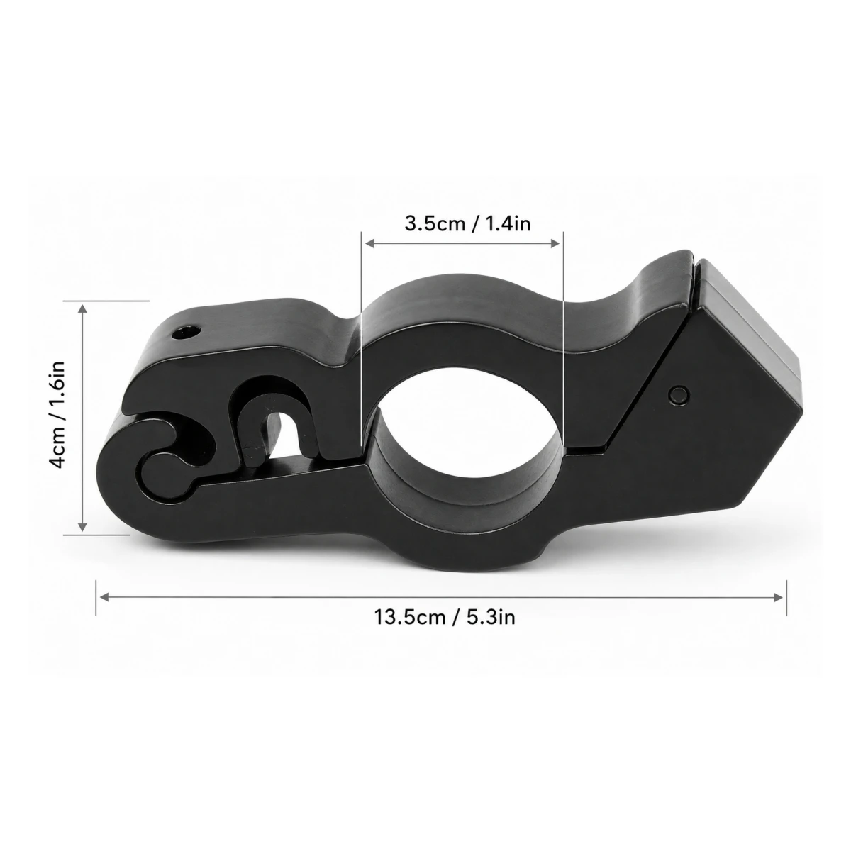 Universal Motorcycle Handlebar Lock Anti-Theft Security Brake Lever Lock with Keys Aluminum Alloy Scooter Grip Lock
