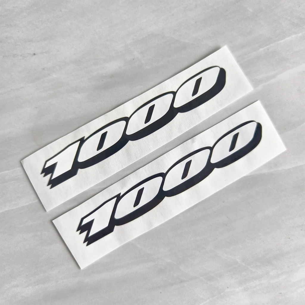 150mm x 19 mm Motorcycle GSXR 1000 Fairing Rear Cowl Decals Tail Sides Stickers For Suzuki GSX-R1000 GSXR1000