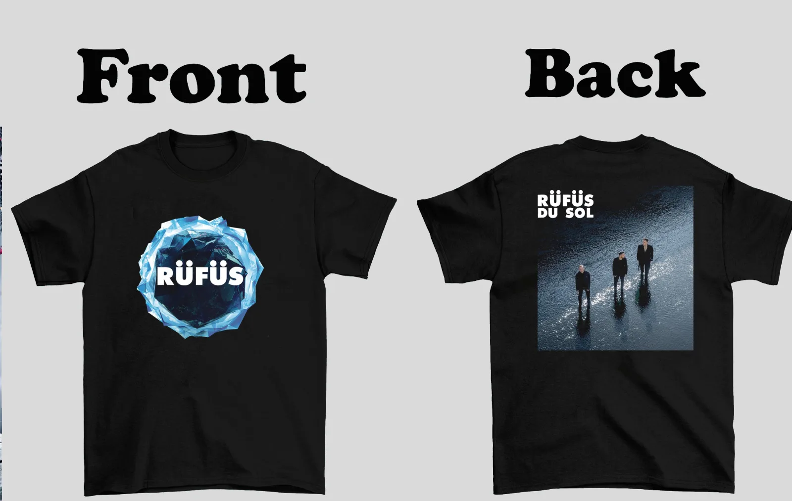 Rufus Du Sol Atlas Light Dark Deluxe Edition Cotton T-Shirt BL2.555