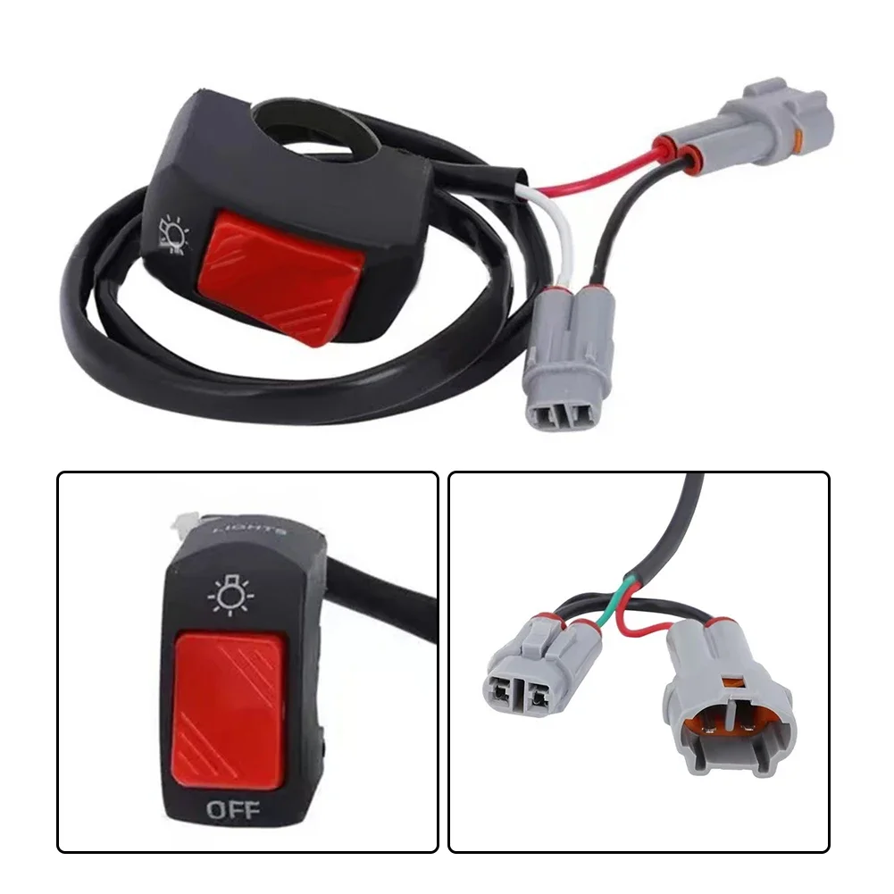 Motorcycle Headlight Switch For Sur-Ron Lightbee X Segway X260 Headlight On/Off Switch Plug Play Headlight On/off