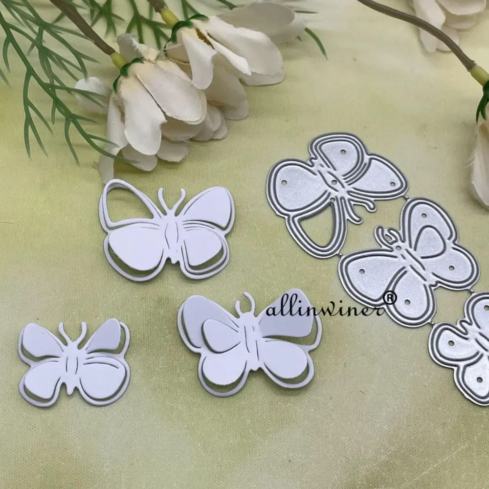 Flower butterfly mushroom DIY Craft Metal Cutting Die Scrapbook Embossed Paper Card Album Craft Template Stencil Dies
