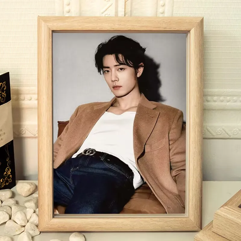 Сяо Чжань, пик азиатского внешнего вида, повседневная жизнь, прикроватные украшения для спальни, периферийные украшения, фоторамки, подарки для фанатов