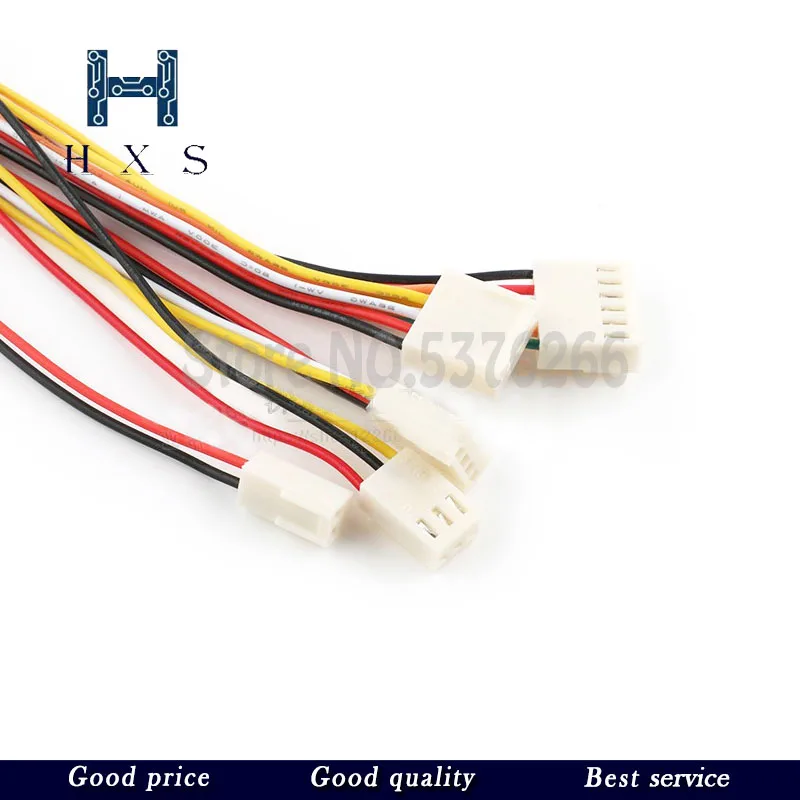 10PCS 10CM/20CM/30CM KF2510 2/3/4/5/6/7/8/9/10 PIN connector plug with cable wire 2.54MM PITCH 2P/3P/4P/5P/6P/7P/8P/9P/10P/12P