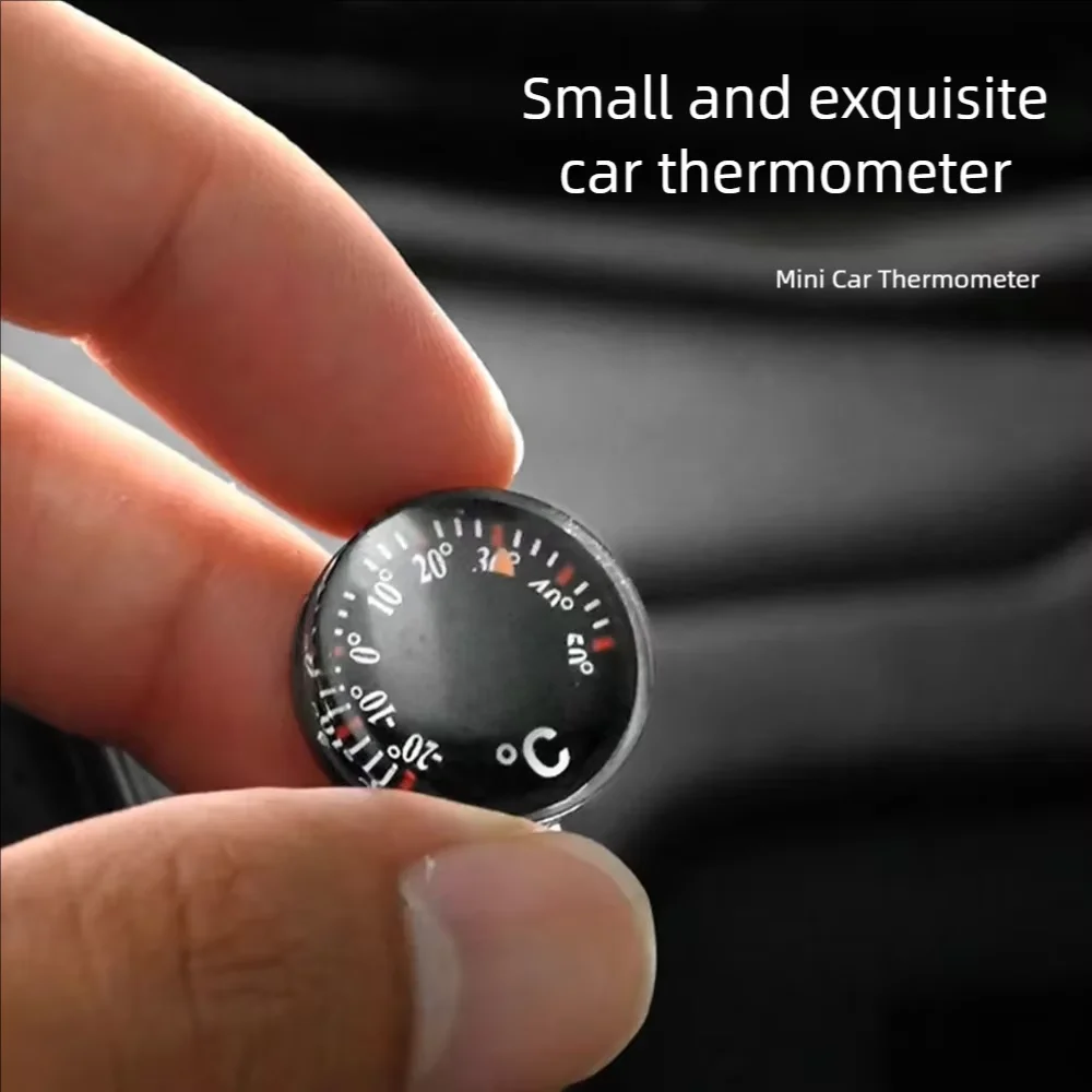 Cool Mechanical Temperature Gauge, Vehicle-Mounted Household Sticker Thermometer, Vehicle-Mounted Thermometer