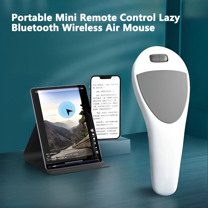 

Portable Mini Remote Control Lazy Bluetooth Wireless Air Mouse Fingertip Mause Ergonomics Cellphone Thumb Mice For Tablet PC IOS