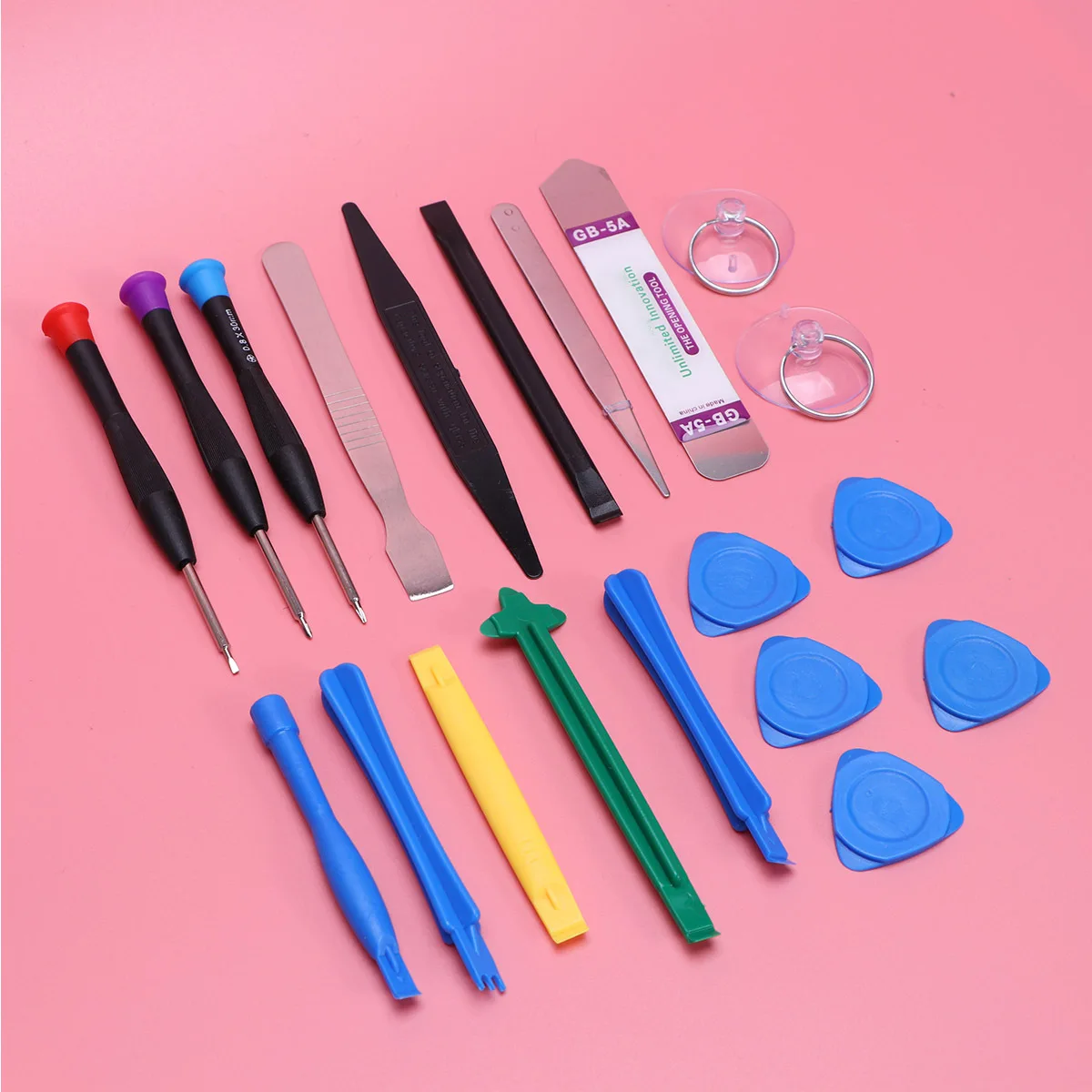 

20pcs Disassembly Tool Kit Ergonomic Non-Slip Handle Multi Functional Screwdriver Set For Electronic Products