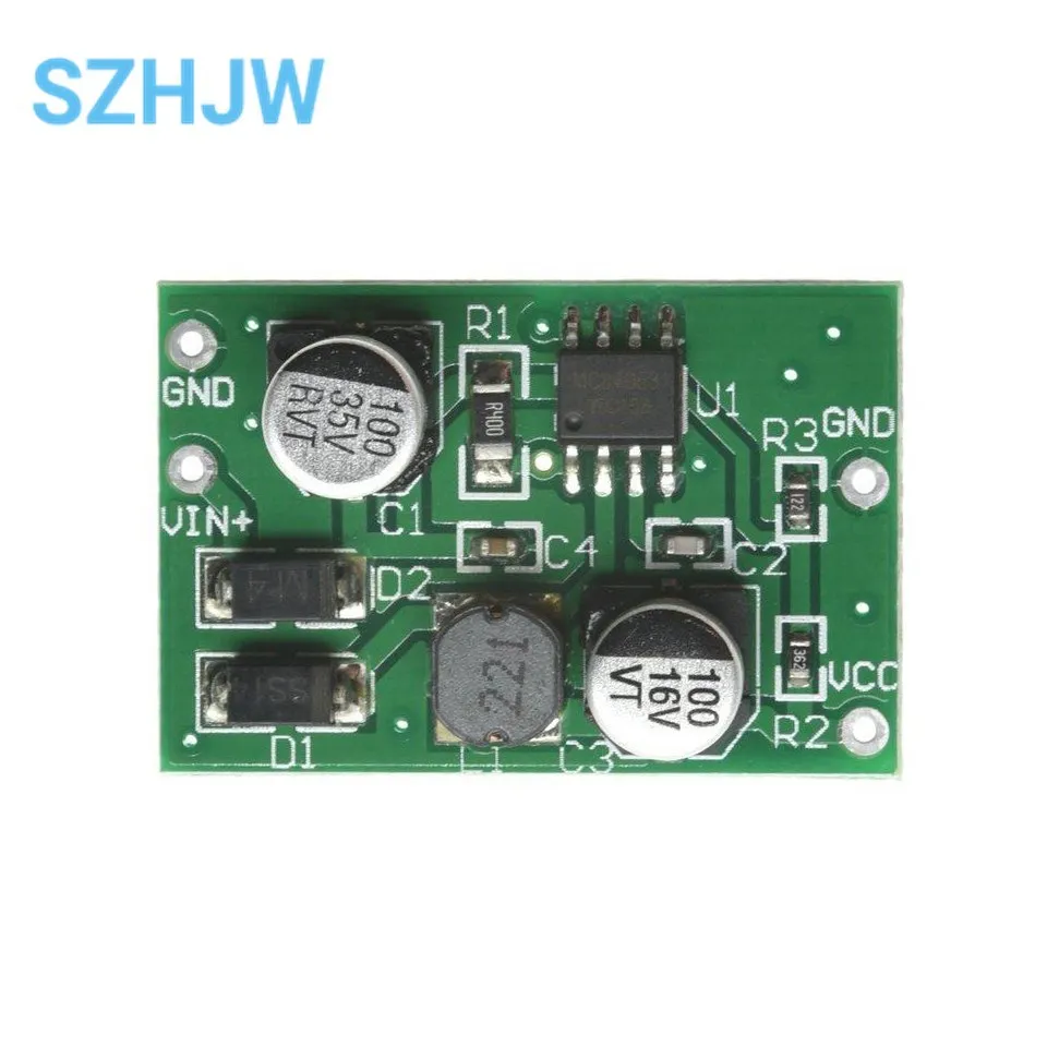 MC34063 DC-DC modulo Buck di alimentazione modulo regolatore di tensione 5V modulo di tensione della scheda di alimentazione