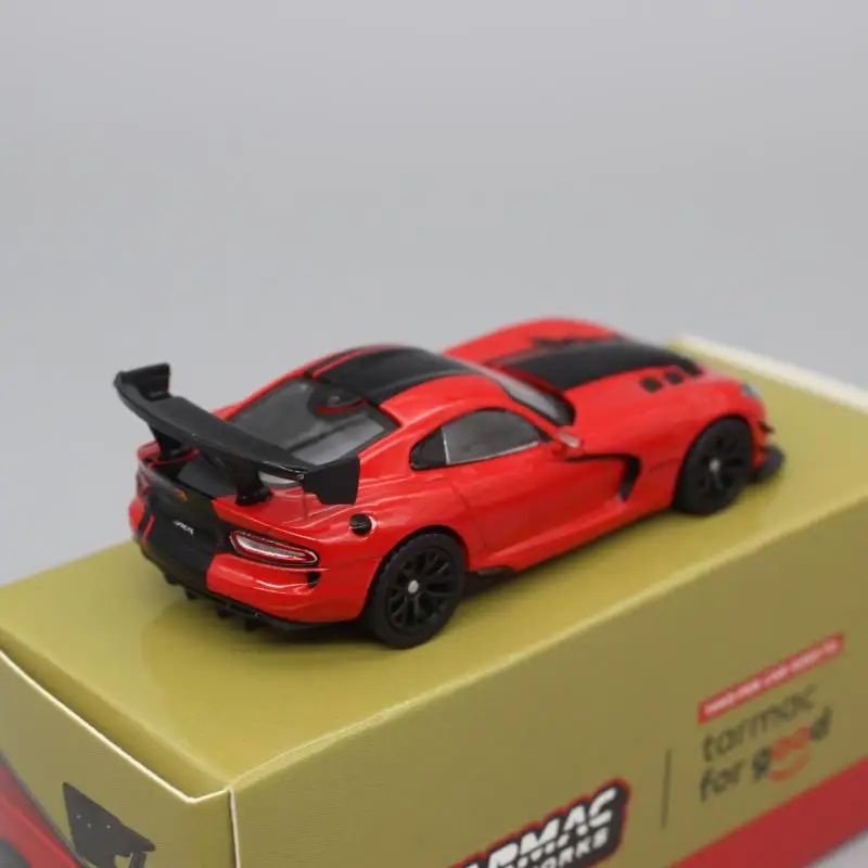 Asfalt działa w 1/64 Dodge Viper GT2 ACR kolekcja aluminiowy Model samochodu