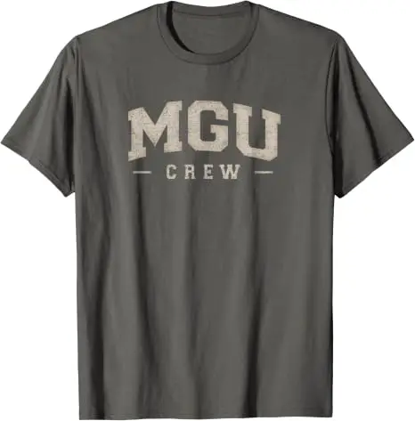 MGU Crew T-Shirt mit Y2k-Schriftzügen, personalisierte Grafikkleidung für Damen und Herren, T-Shirt mit Spruch, Partykleidung, weiche Baumwoll-T-Shirts – Detail 10