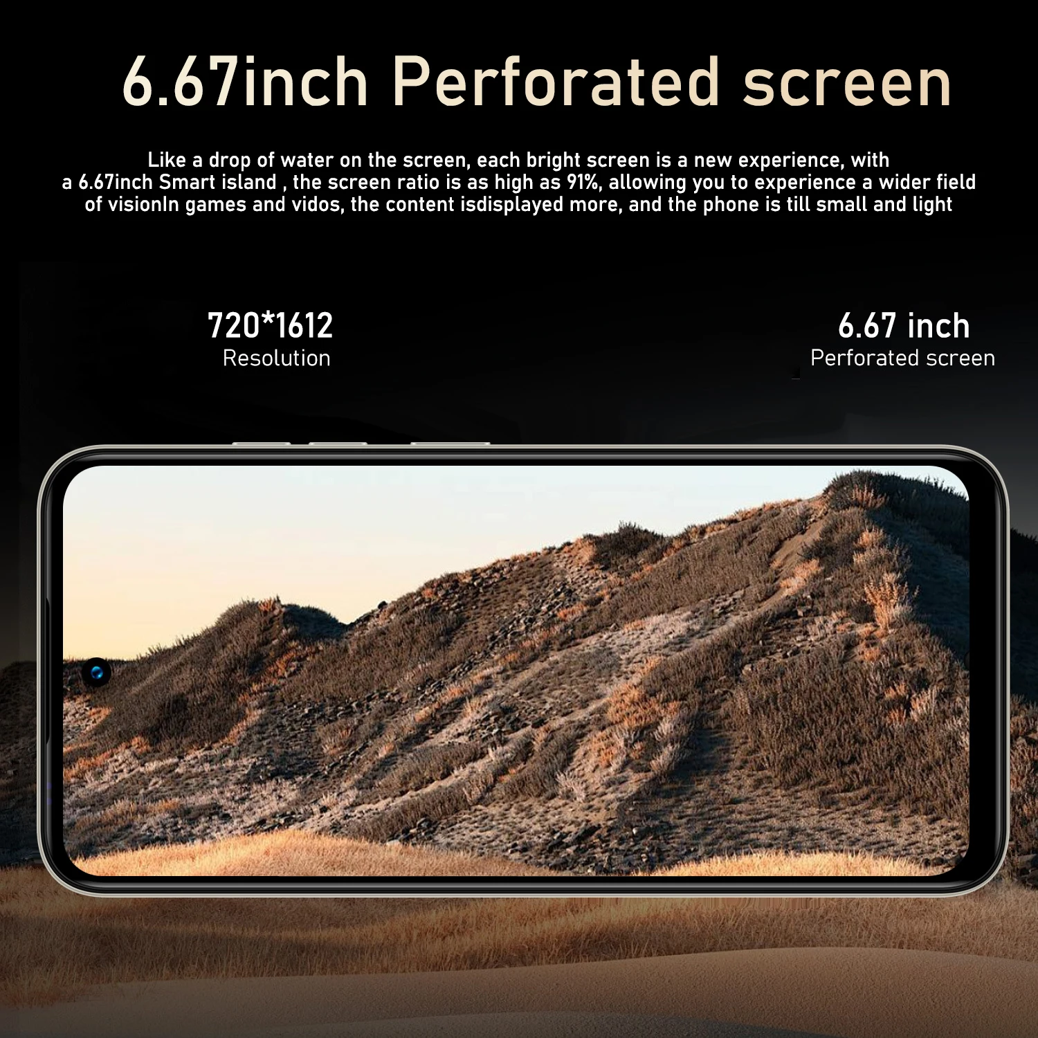 جديد RGB تأثير الإضاءة الهاتف المحمول فتح الهاتف الذكي أندرويد 12 6.67 بوصة شاشة ، 8 + 256GB 13 + 16MP 4400mAh لمتجر جوجل بلاي