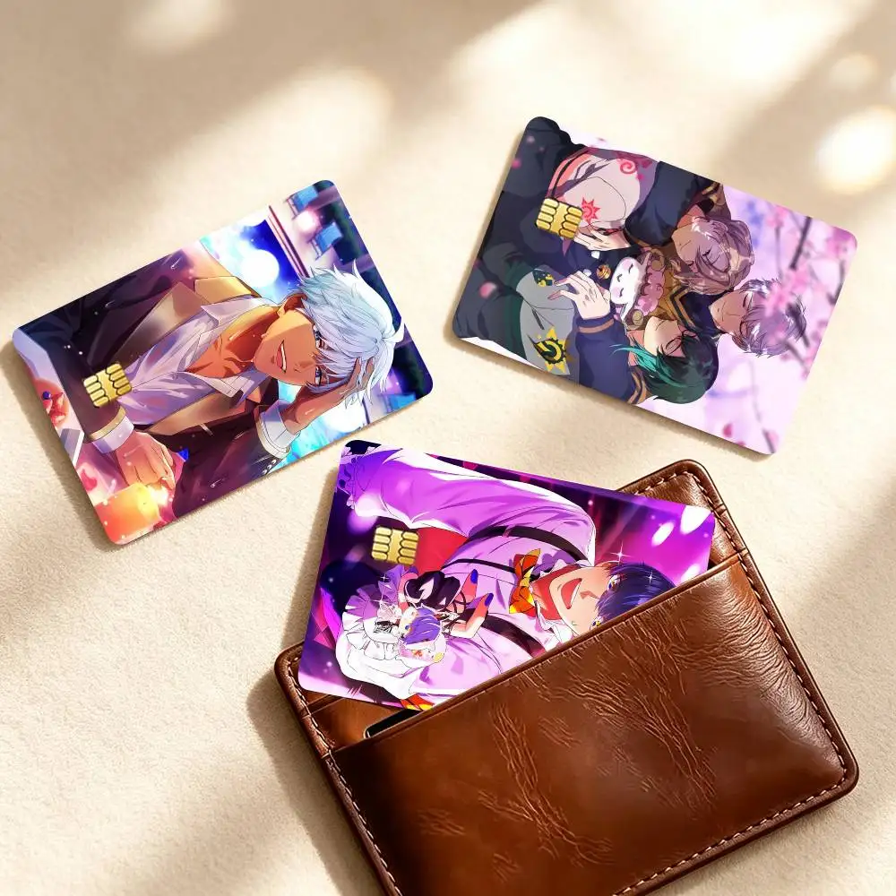 O-Obey M-Me Otome Game  Credit Card HD Stickers Small Chip Waterproof Sticker Game Card Decal Gift