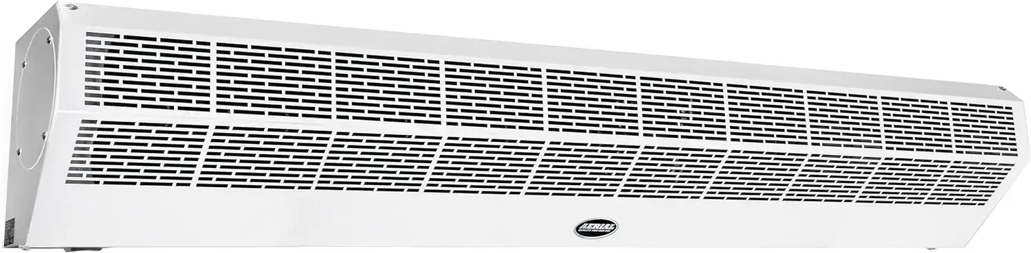 DuraSteel Wall Mounted Air Curtain Fan - White 60 Inch Air Door - UL Certified Heavy Duty - Commercial Super Power Indoor Over D