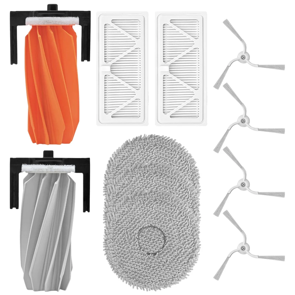 Main Side Brush Filter Mop Cloth Kit For DJI For ROMO S For ROMO A For ROMO P Vacuum Cleaner Household Cleaning Tools Parts