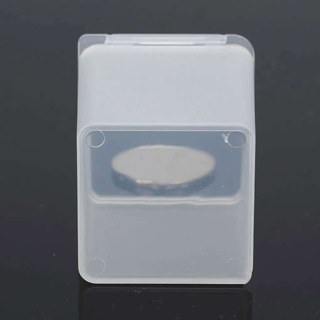 20 قطعة مربع شفاف PP صندوق بلاستيكي مكون أداة غطاء غطاء صغير حقيبة للتخزين الحاويات