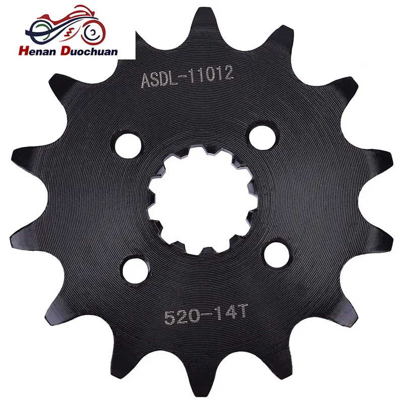 520 14T 38T Motorcycle Front Rear Sprocket Staring Wheel For HONDA CBR250 CBR 250R CBR 250RA CBR 250 2011-2013 520-14T 520-38T