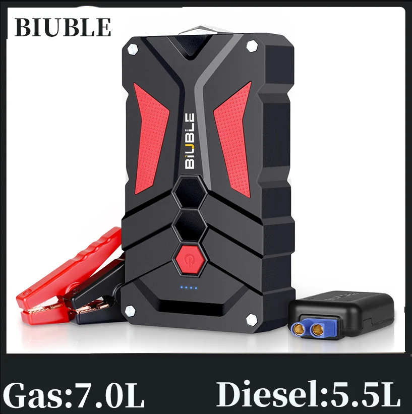 

1000A Jump Starter Power Bank Portable Charger Starting Device For 7.0L GAS/5.5L Diesel Emergency Car Battery Jump Starter