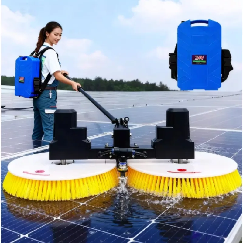Galaxy Supply New Product Wash Brush Solar Panel Cleaning Machine for Panels