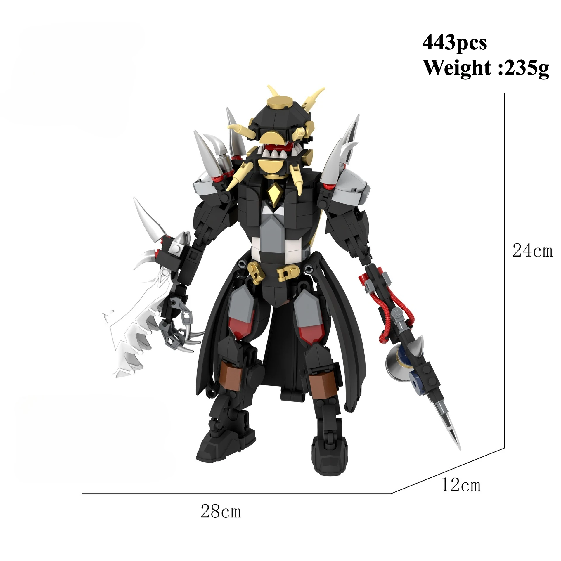 جديد Skibidi Toileted TVman متعدد الانضمام تيتان شبح زومبي ساعة رجل بناء كتل لعبة رعب الوحش هدايا الاطفال #2