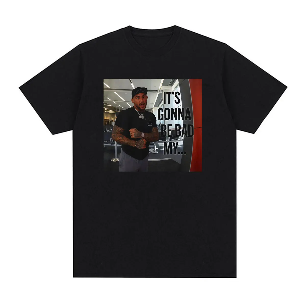 Dustin Poirier Viral Arrest Funny Meme T-Shirt Men's Clothing Fashion Humor Short Sleeve T Shirts Summer Tops 100% Cotton Tshirt