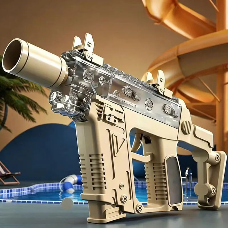 2026 New Water Gun Manual Submachine M416 Water Gun Summer Outdoor Beach Firing Shooting Game Water Fight Toy for Children Gifts