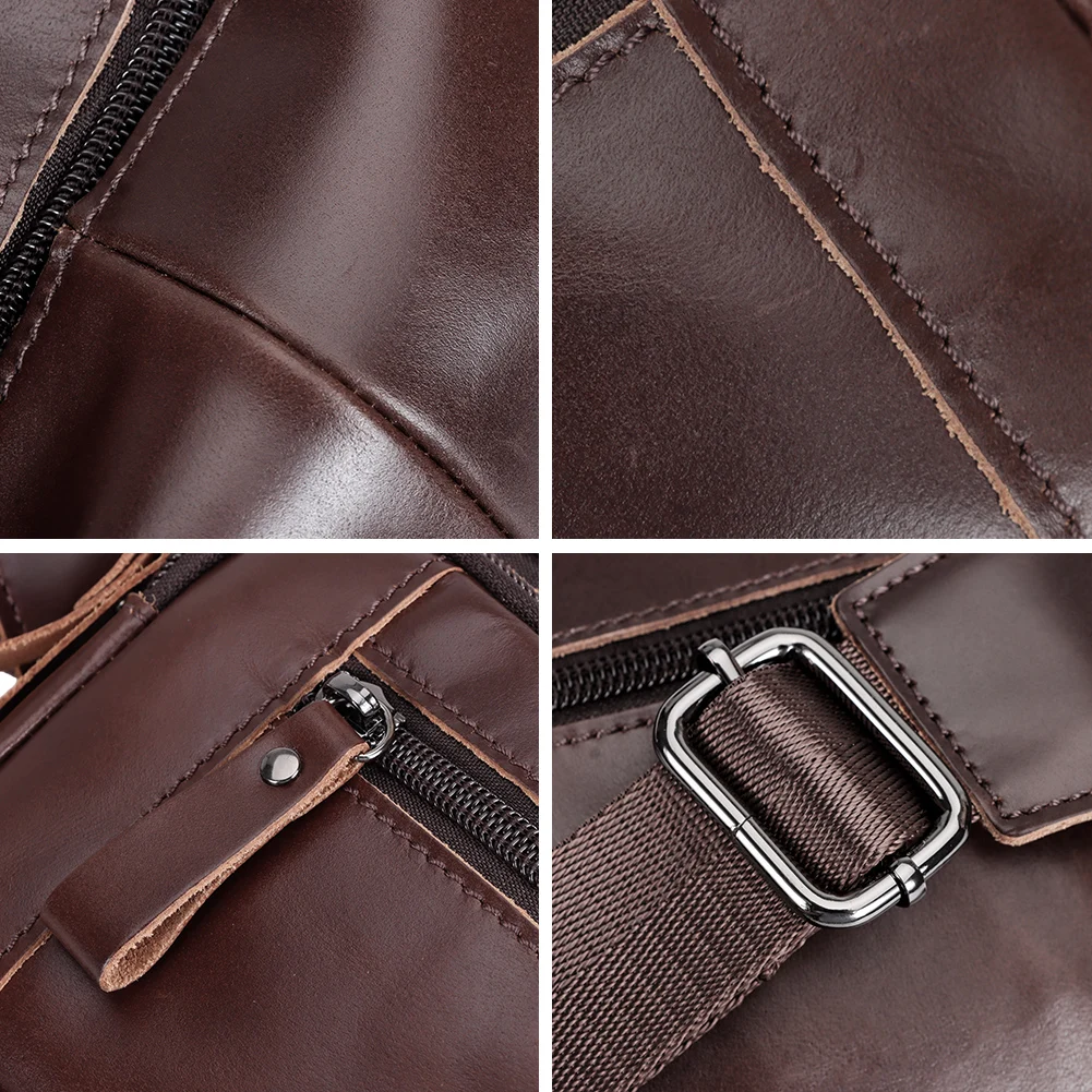 Berühmte Marke Mode Taille Packs Männer Echtes Leder Organizer Reise Brust Tasche Notwendigkeit Taille Gürtel Handy Kleine Bum Tasche