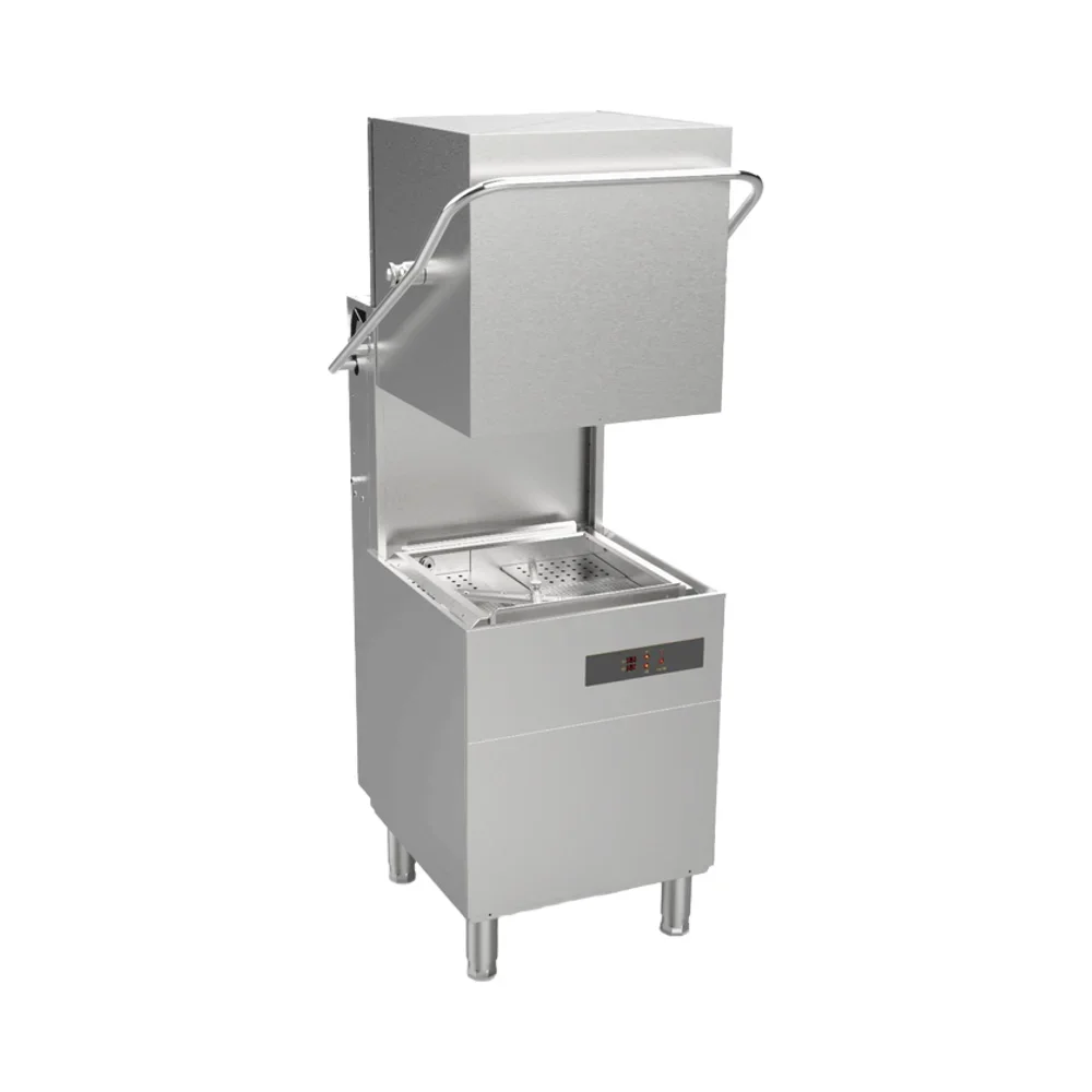 Macchine da cucina commerciali Lavastoviglie industriale indipendente in acciaio inossidabile Soluzioni per lavastoviglie per ristoranti di hotel