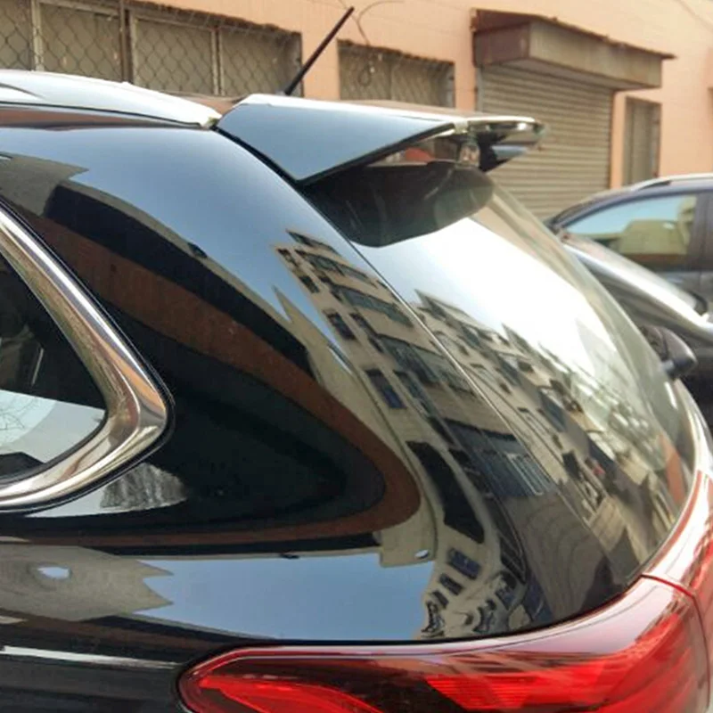 Gloss Black Spoiler for Mitsubishi Outlander 2013-2019 Rear Windshield Wing Trunk ABS Accessories