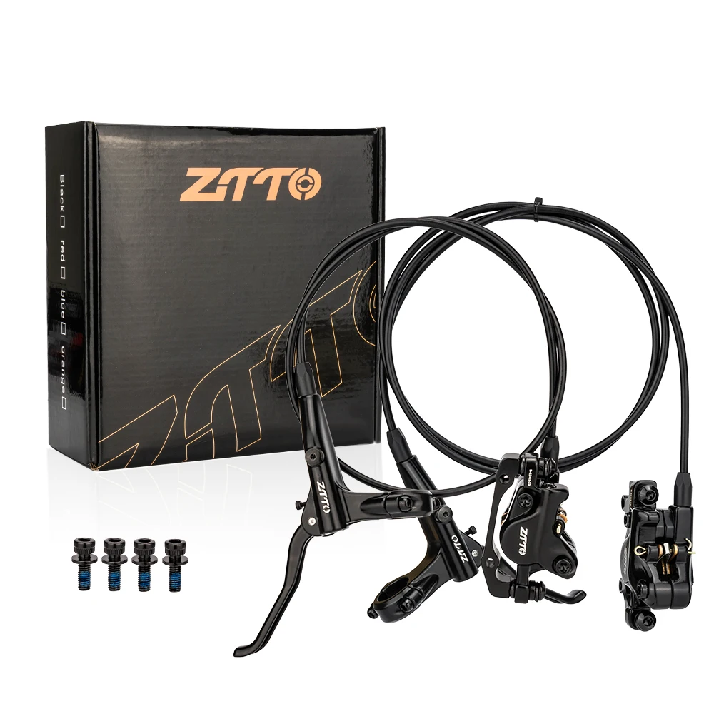 ZTTO MTB Hydraulic Disc Brake 2 Piston Lightweight XC Trail Calipers Original Metal Pads Oil Pressure Rotor M6100 M8100 G55 image 3