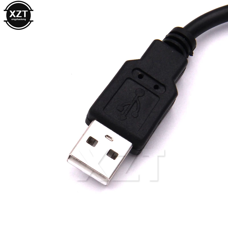 2szt Nowy przedłużacz kabla USB do RJ45 RJ 45 LAN Przedłużacz kabla Cat5 RJ45 Cat6 Patch Cord Czarny Akcesoria sieciowe Nowość