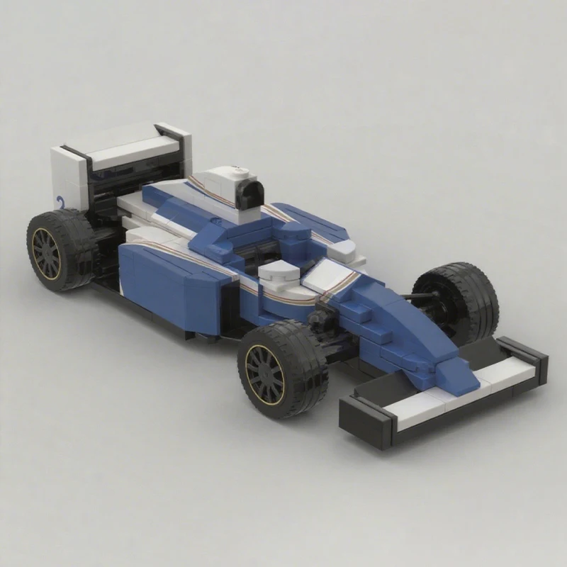 206pcs MOC F1 Williamser FW16 City Champions Super Car Building Blocks Christmas Gift DIY Craft Project Perfect for Creative