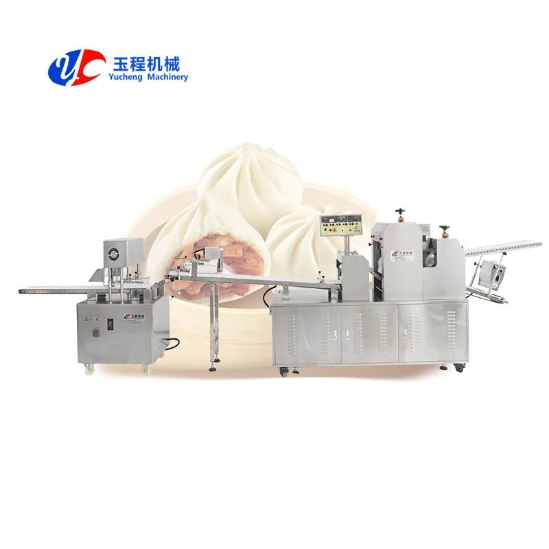 High Speed Automatic Dimsum Momo Bun Making Machine Production Line