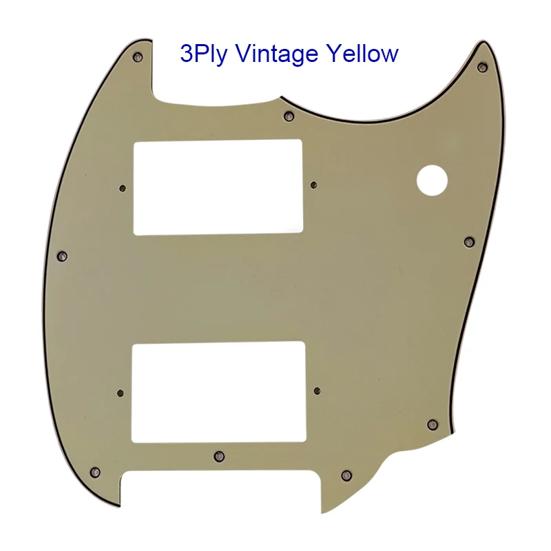 Xin Yue Guitar Parts For - Squier Bullet Mustang Whit PAF Humbucker Pickups，Pickguard Guitar Multicolor Options